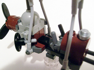 Illustration for article titled Steampunk LEGO Steam Speeder Spurs Swooning Sensations